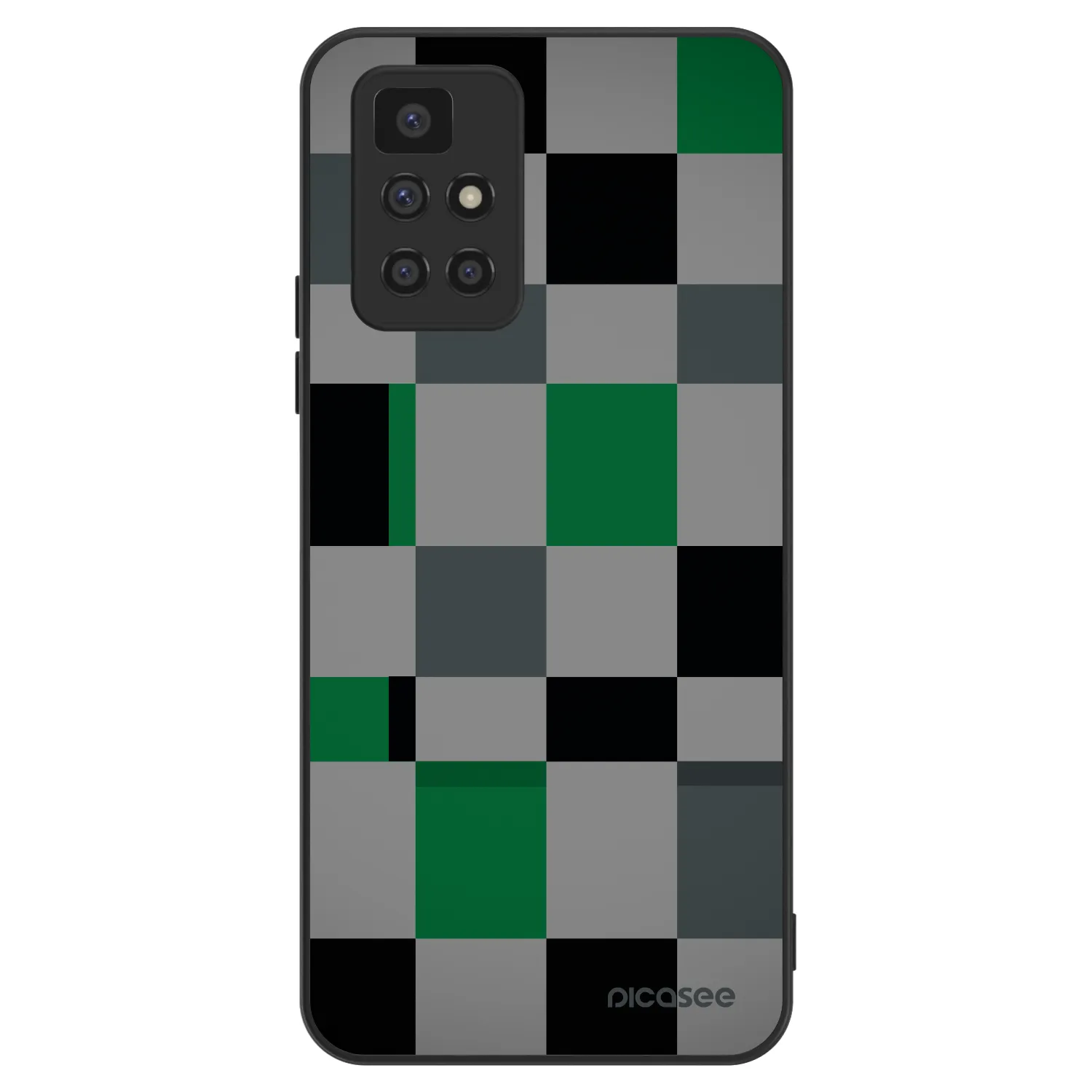 Picasee ULTIMATE CASE Xiaomi Redmi 10 (2022) - készülékre - Block Grid