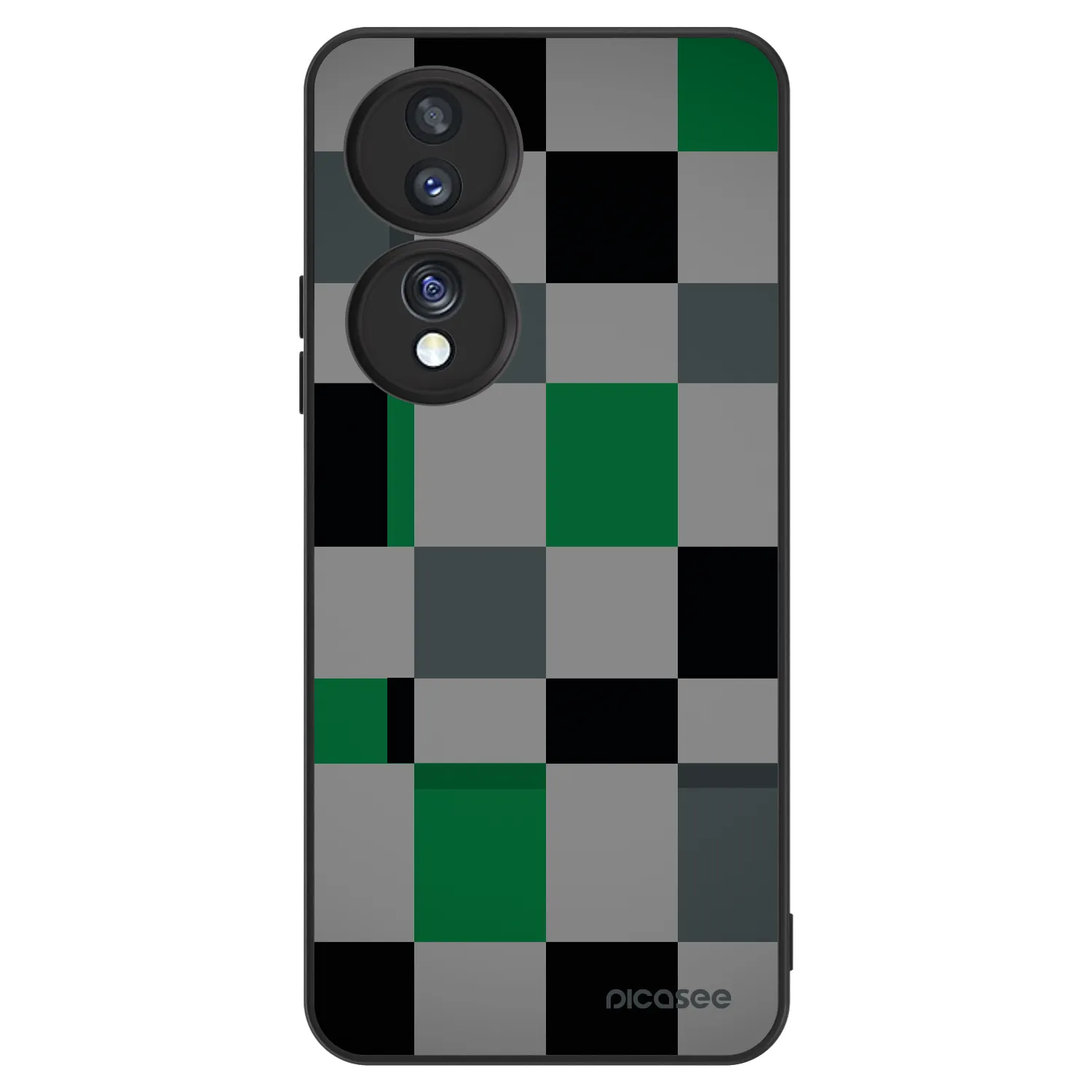 Picasee ULTIMATE CASE Honor 70 - készülékre - Block Grid
