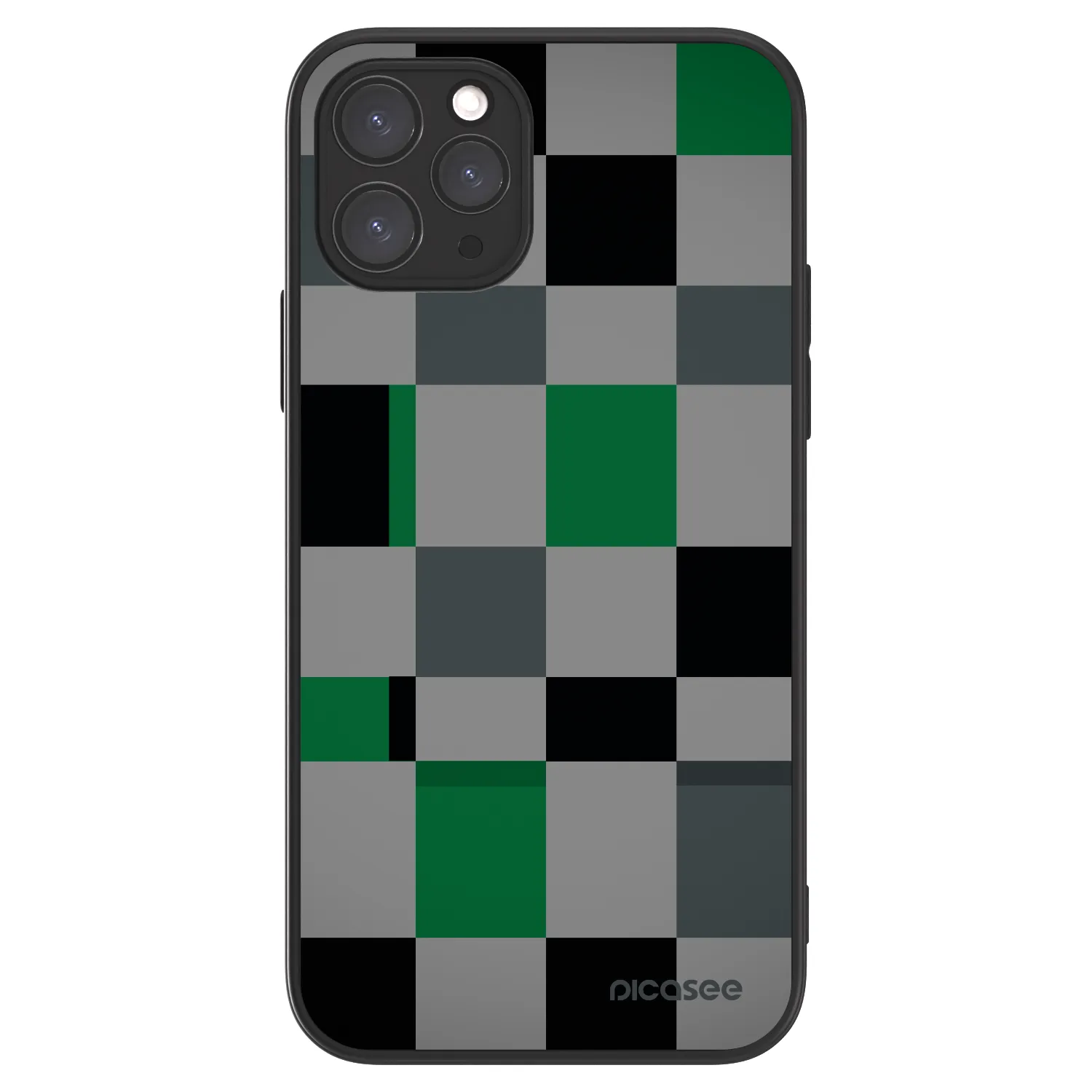 Picasee ULTIMATE CASE MagSafe Apple iPhone 11 Pro - készülékre - Block Grid