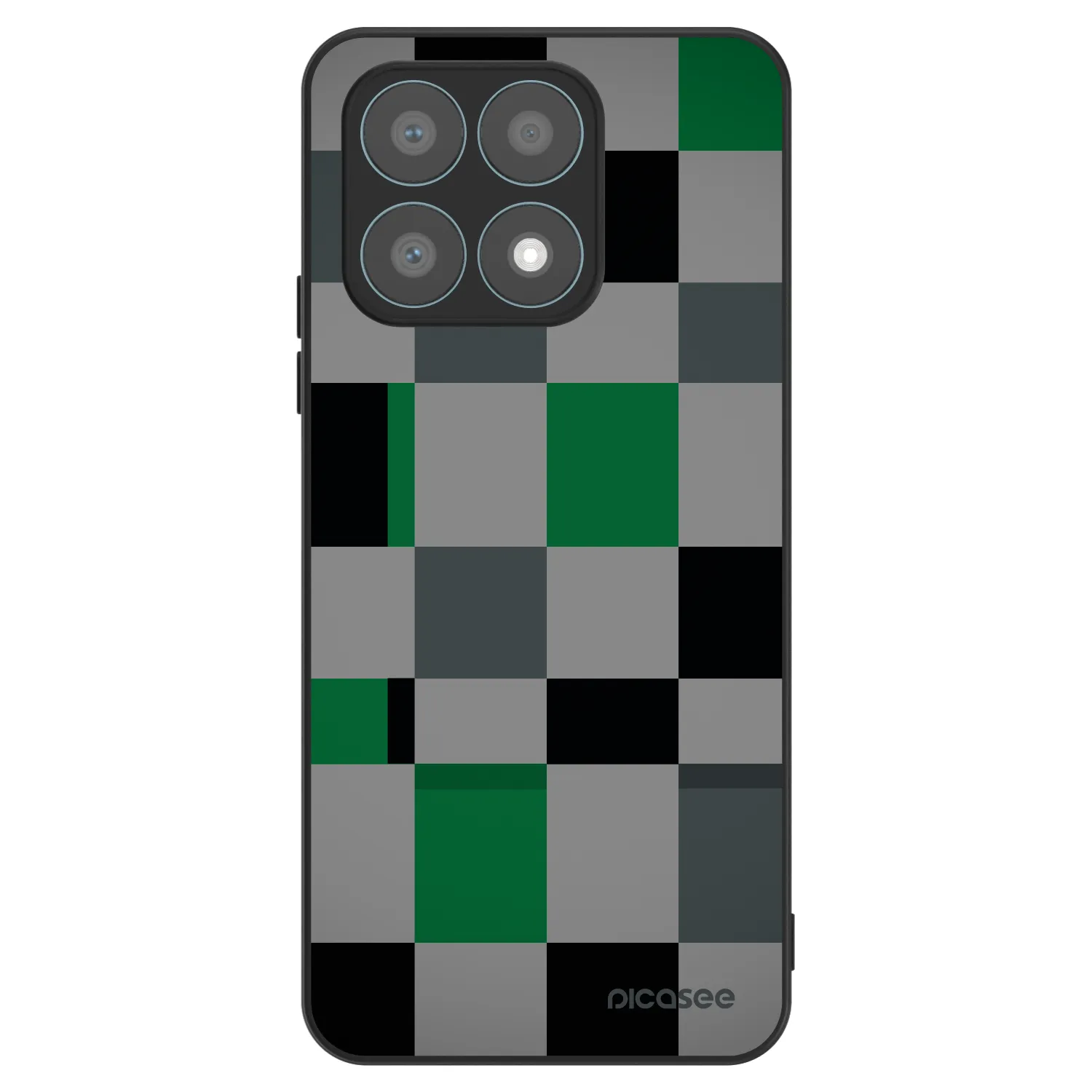 Picasee ULTIMATE CASE Honor X8a - készülékre - Block Grid