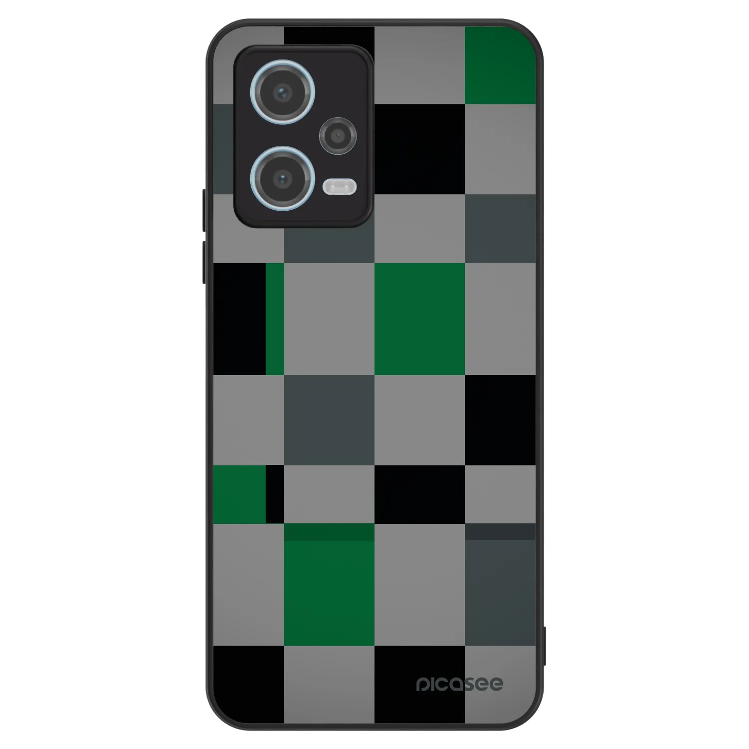 Picasee ULTIMATE CASE Xiaomi Redmi Note 12 5G - készülékre - Block Grid