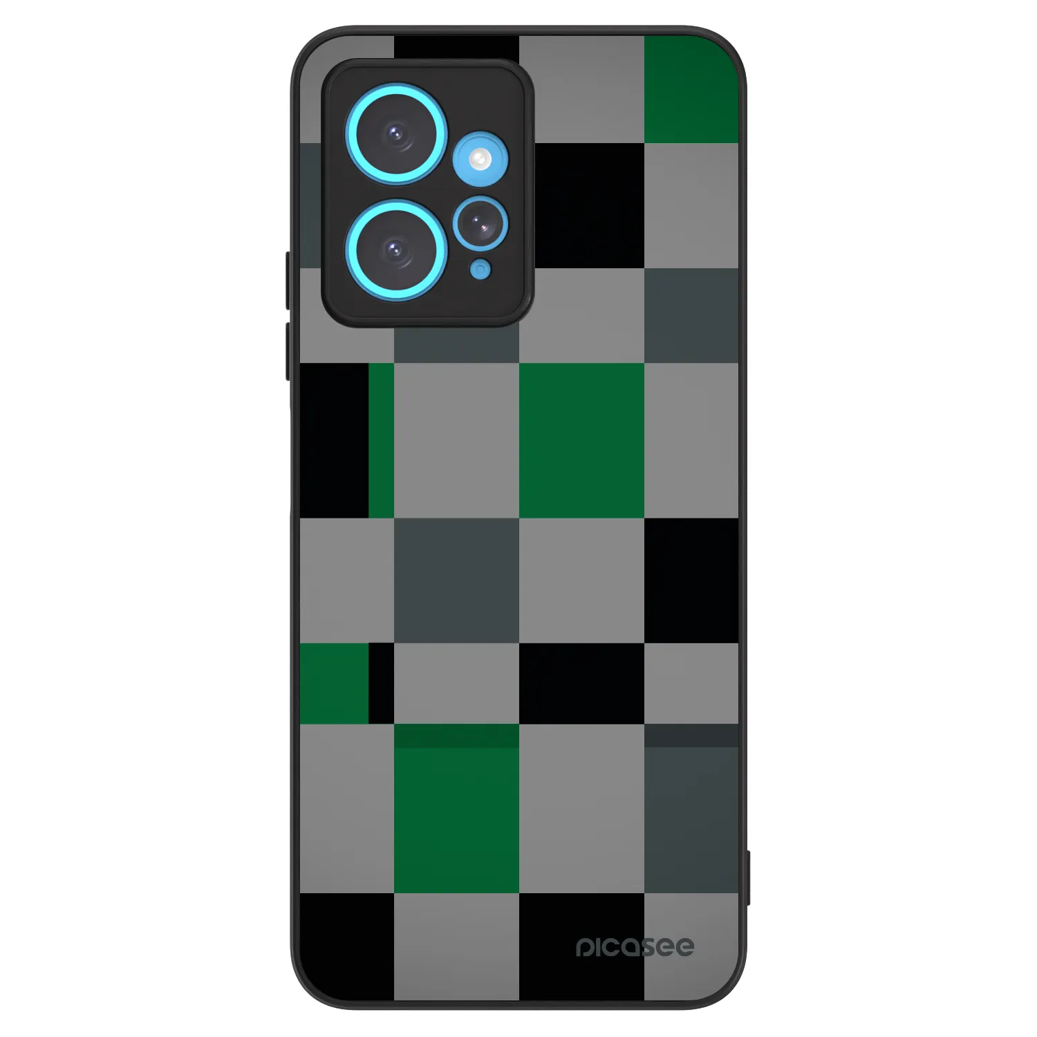 Picasee ULTIMATE CASE Xiaomi Redmi Note 12 4G - készülékre - Block Grid