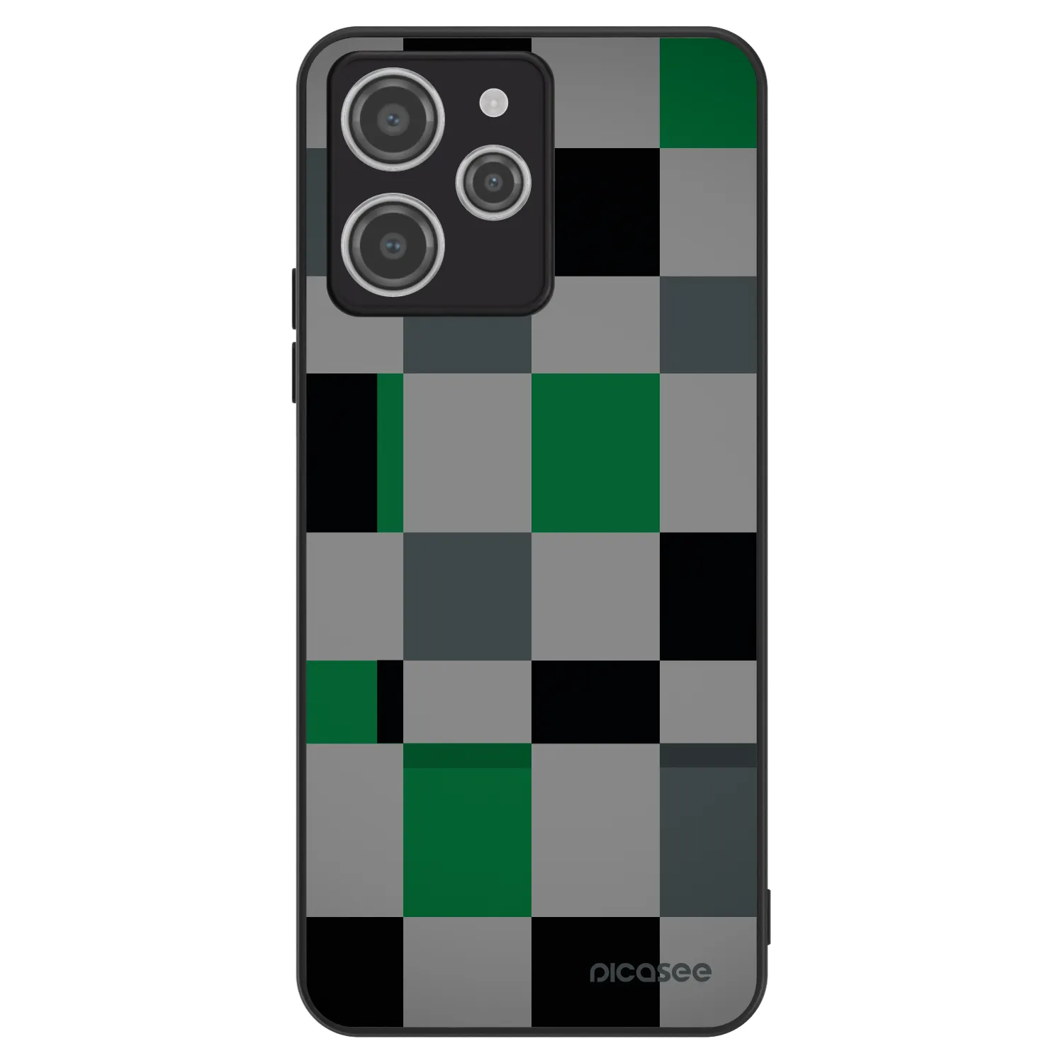 Picasee ULTIMATE CASE Xiaomi Redmi 12 4G - készülékre - Block Grid