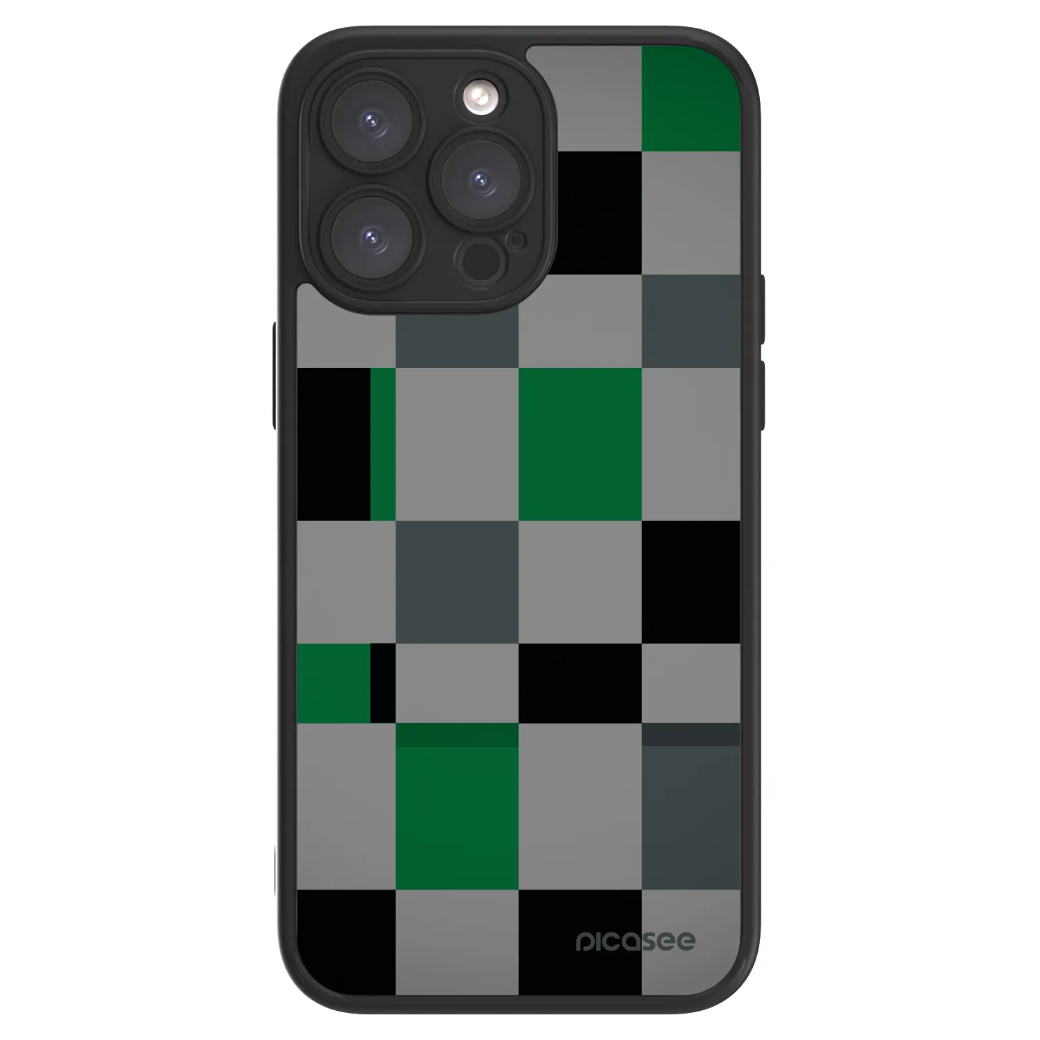 Picasee ULTIMATE CASE Apple iPhone 15 Pro Max - készülékre - Block Grid