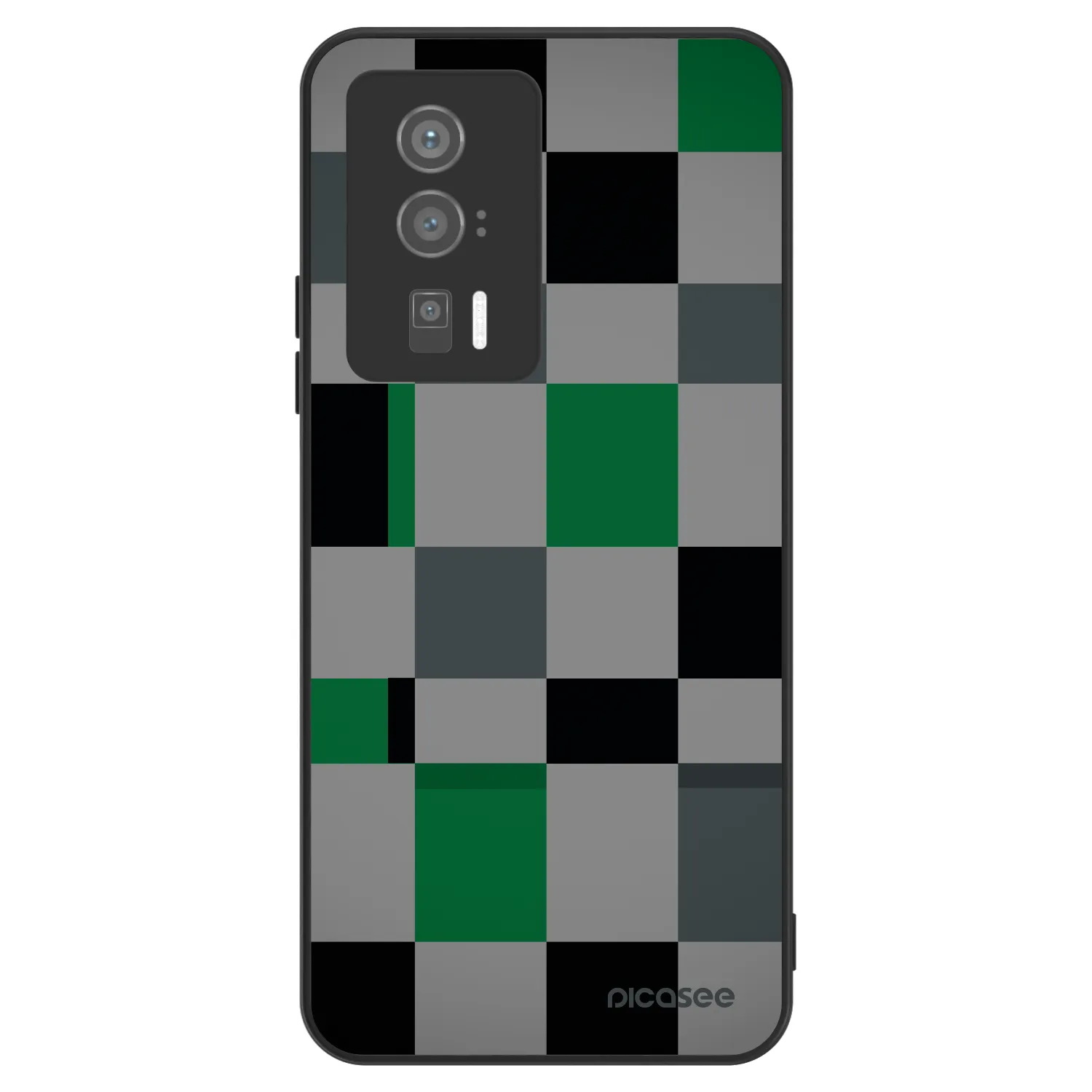 Picasee ULTIMATE CASE Xiaomi Poco F5 Pro 5G - készülékre - Block Grid
