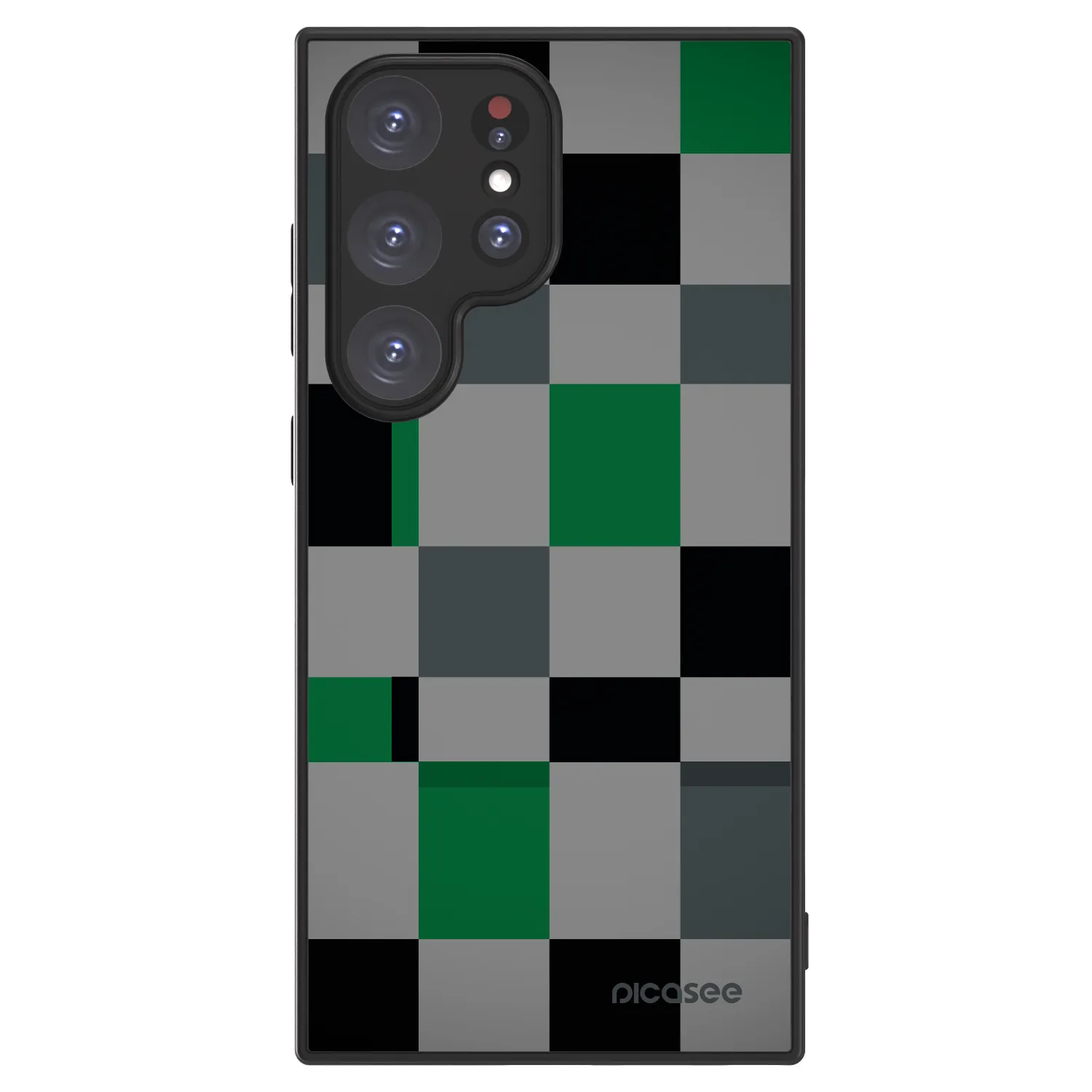 Picasee ULTIMATE CASE Samsung Galaxy S24 Ultra S928B 5G - készülékre - Block Grid