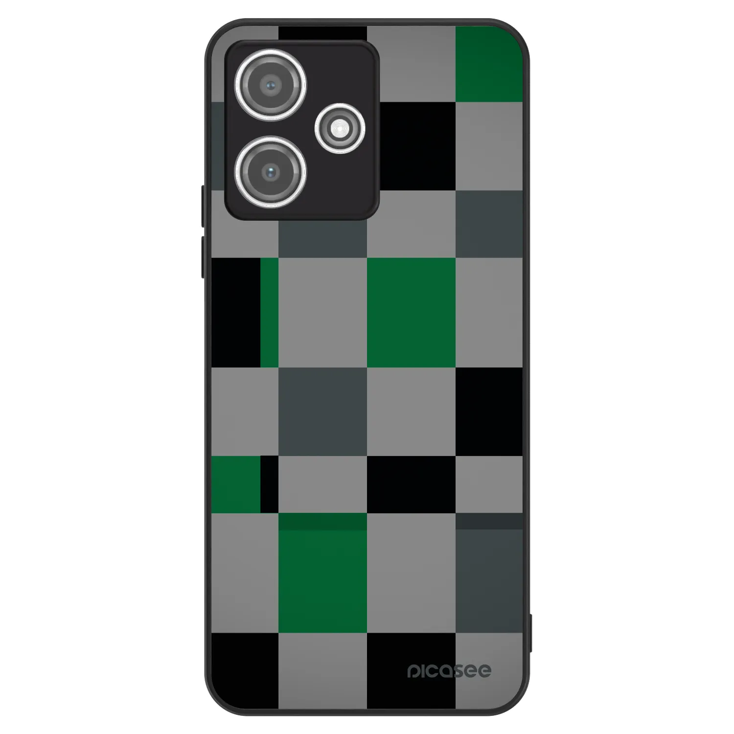 Picasee ULTIMATE CASE Xiaomi Redmi 12 5G - készülékre - Block Grid