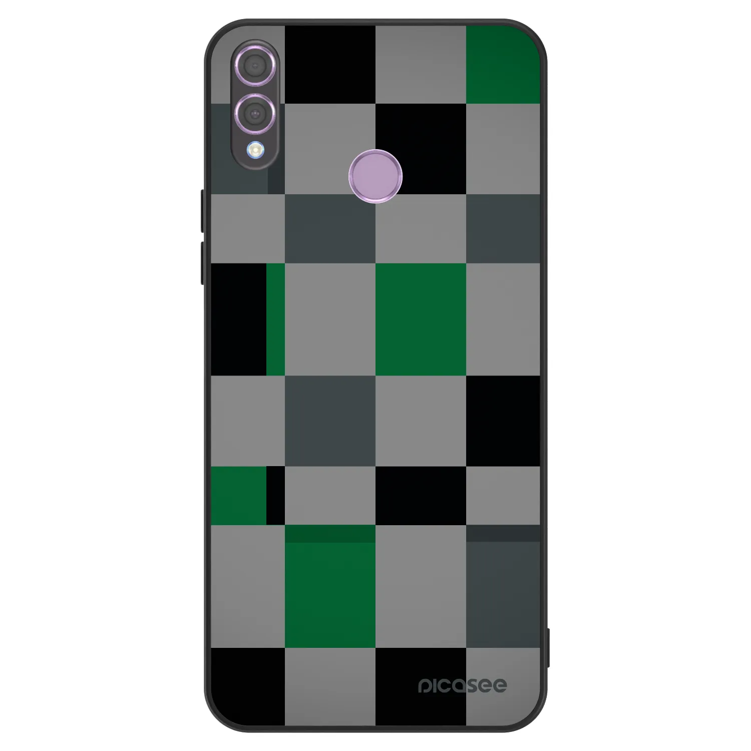 Picasee ULTIMATE CASE Honor 8X - készülékre - Block Grid