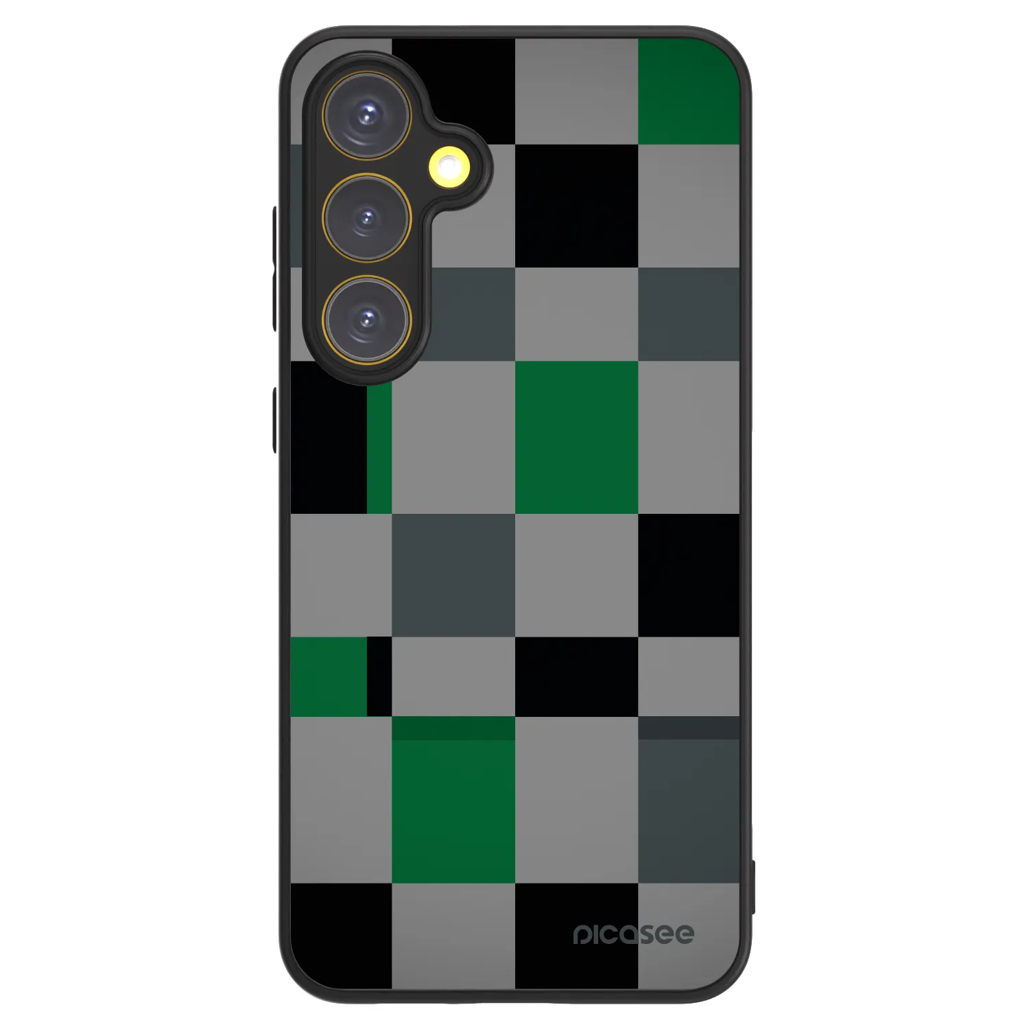 Picasee ULTIMATE CASE Samsung Galaxy S24 FE S721B - készülékre - Block Grid