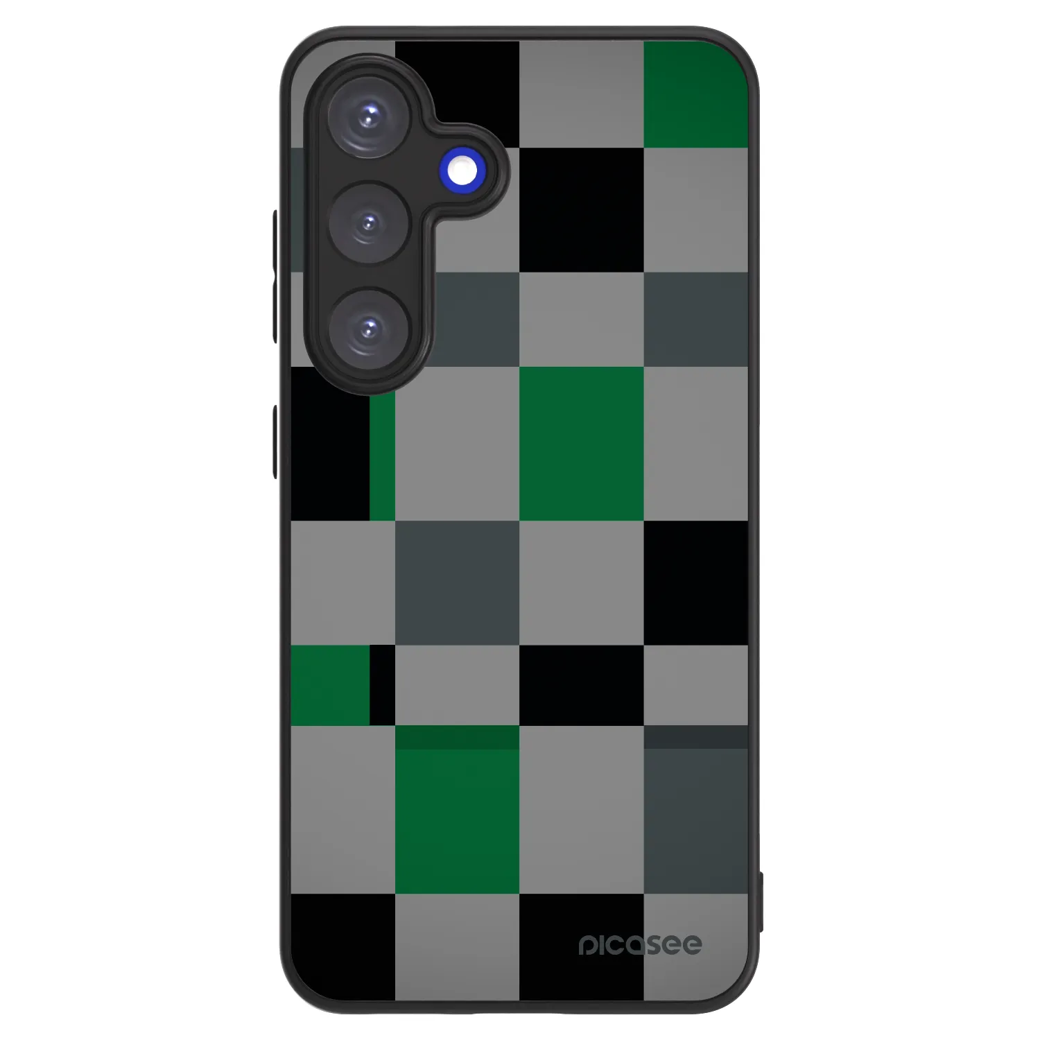 Picasee ULTIMATE CASE PowerShare Samsung Galaxy S25 5G - készülékre - Block Grid