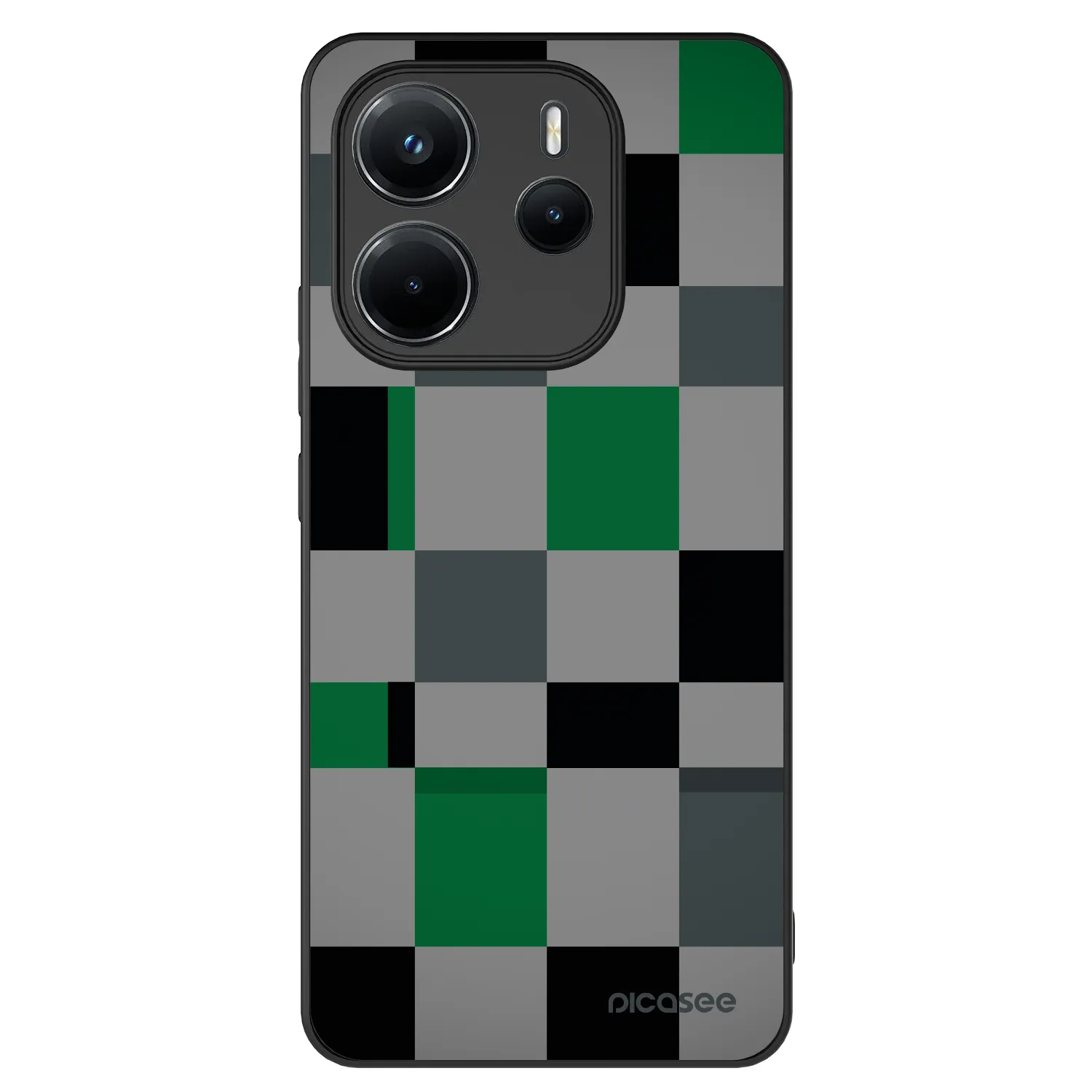 Picasee ULTIMATE CASE Xiaomi Redmi Note 14 4G - készülékre - Block Grid