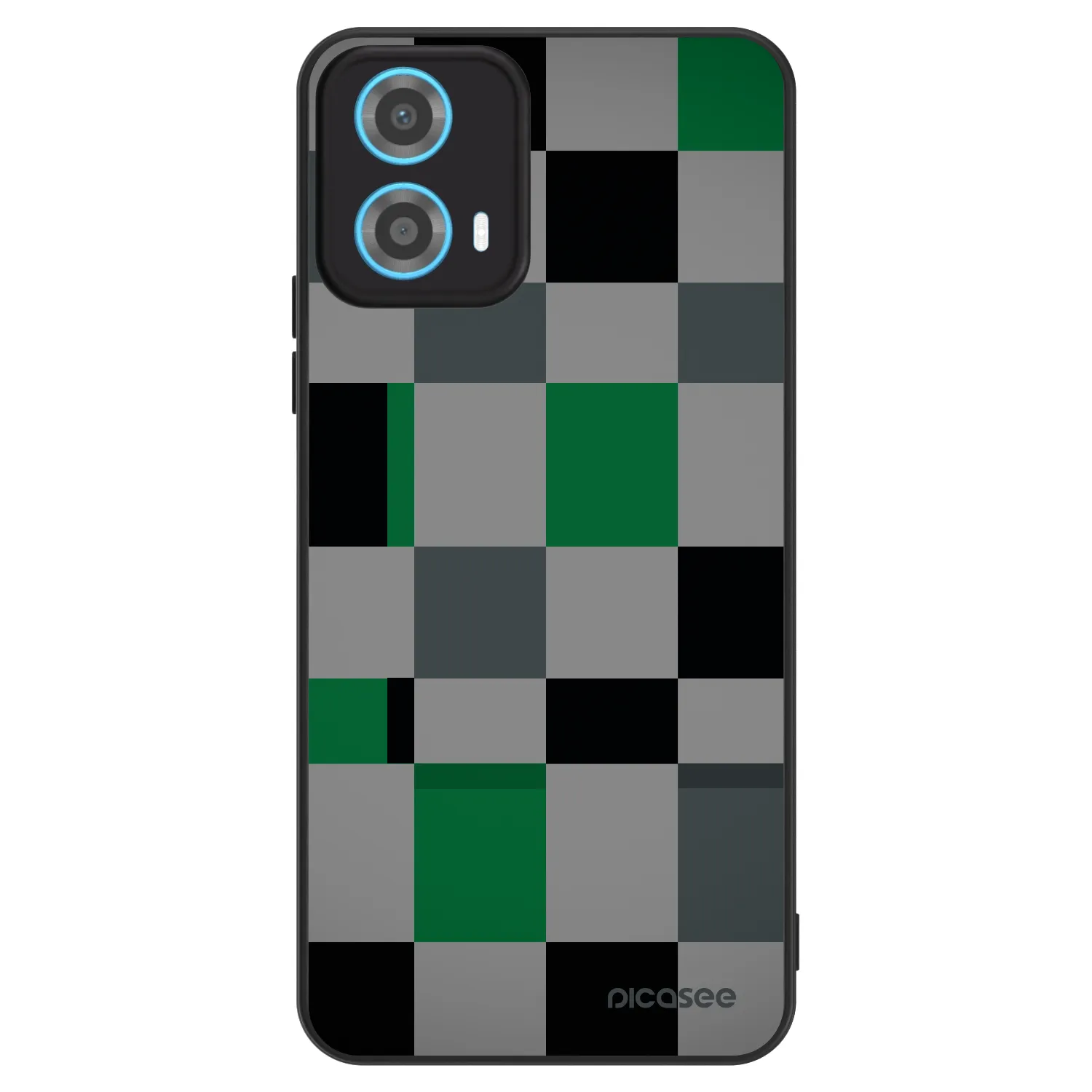Picasee ULTIMATE CASE Motorola Moto G34 5G - készülékre - Block Grid