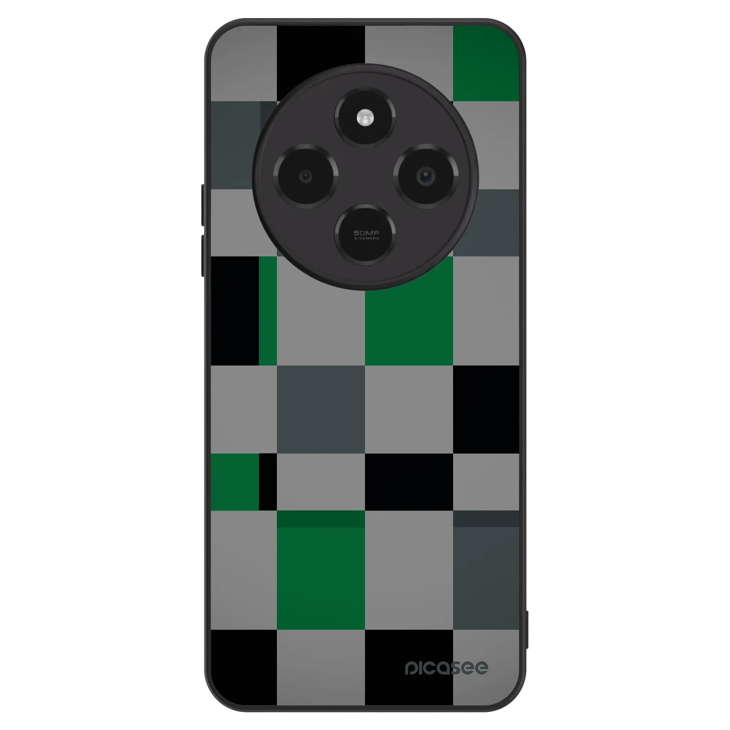 Picasee ULTIMATE CASE Xiaomi Poco C75 - készülékre - Block Grid