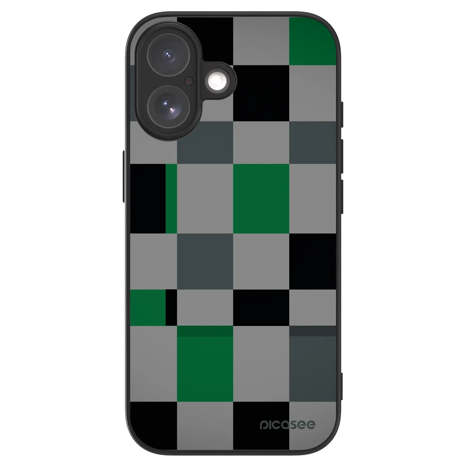 Picasee ULTIMATE CASE MagSafe Apple iPhone 17 - készülékre - Block Grid
