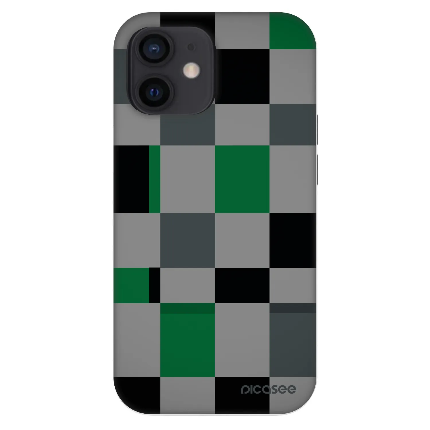 Picasee Fashion Case Apple iPhone 12 mini - Block Grid