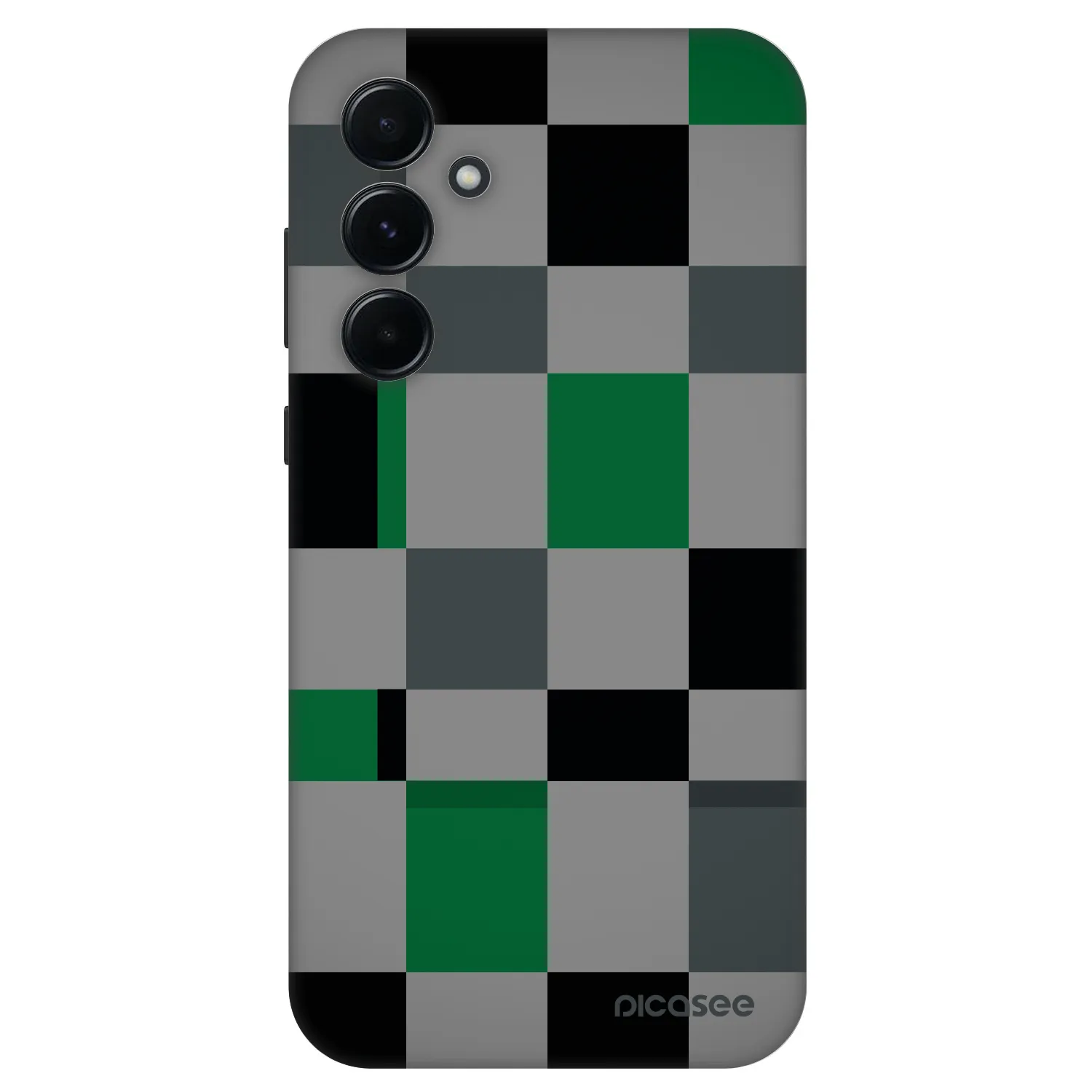 Picasee Fashion Case Samsung Galaxy A55 5G A556B - Block Grid