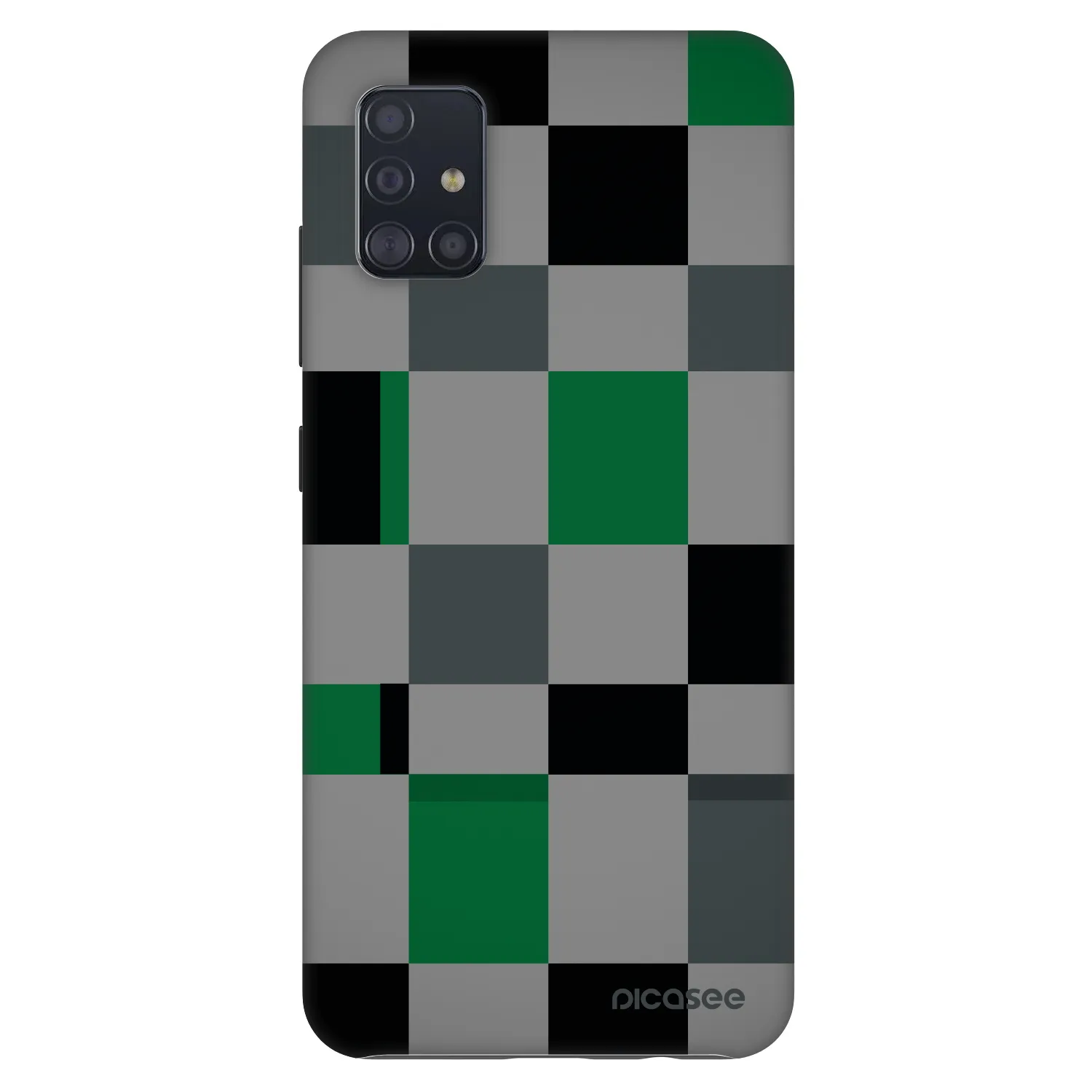 Picasee Fashion Case Samsung Galaxy A51 A515F - Block Grid