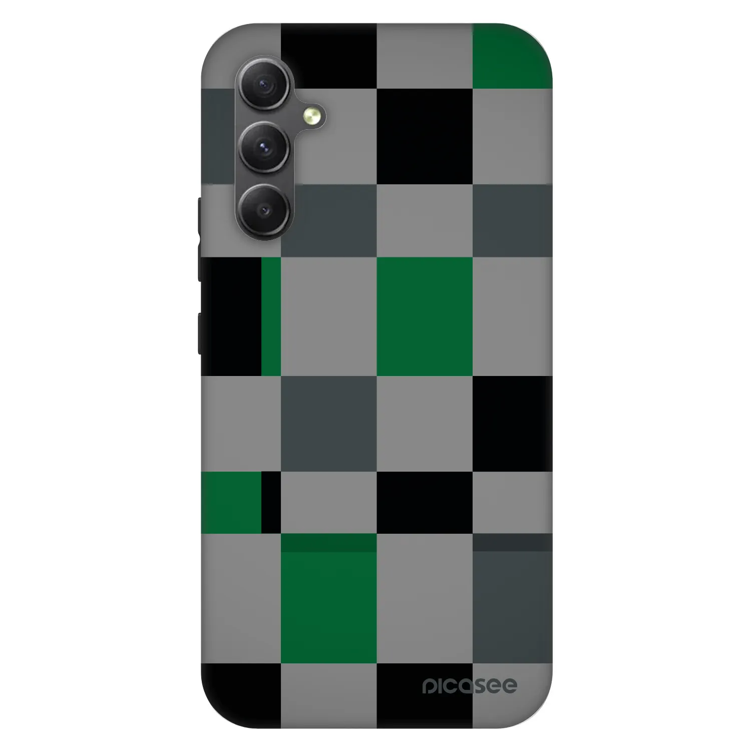 Picasee Fashion Case Samsung Galaxy A34 5G A346B - Block Grid