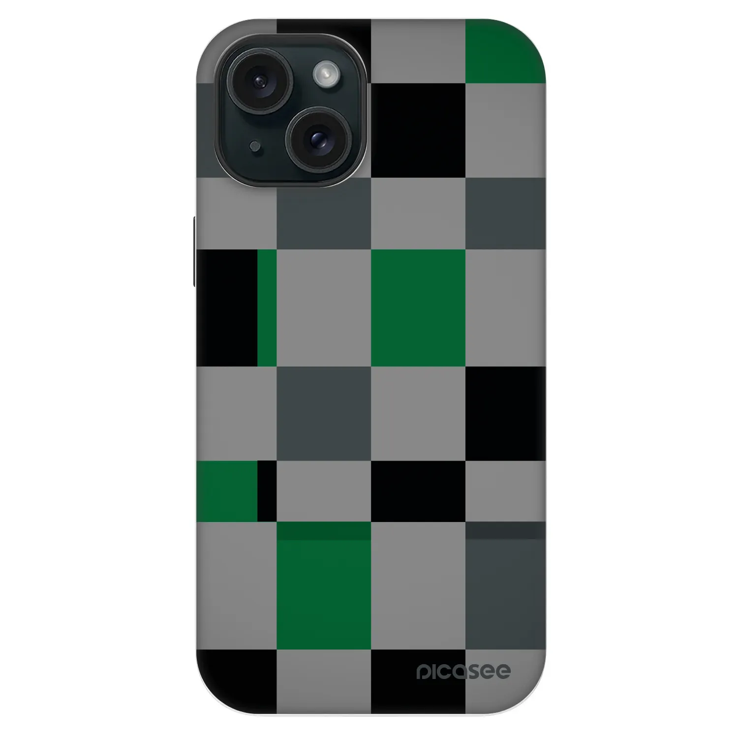 Picasee Fashion Case MagSafe Apple iPhone 14 - Block Grid