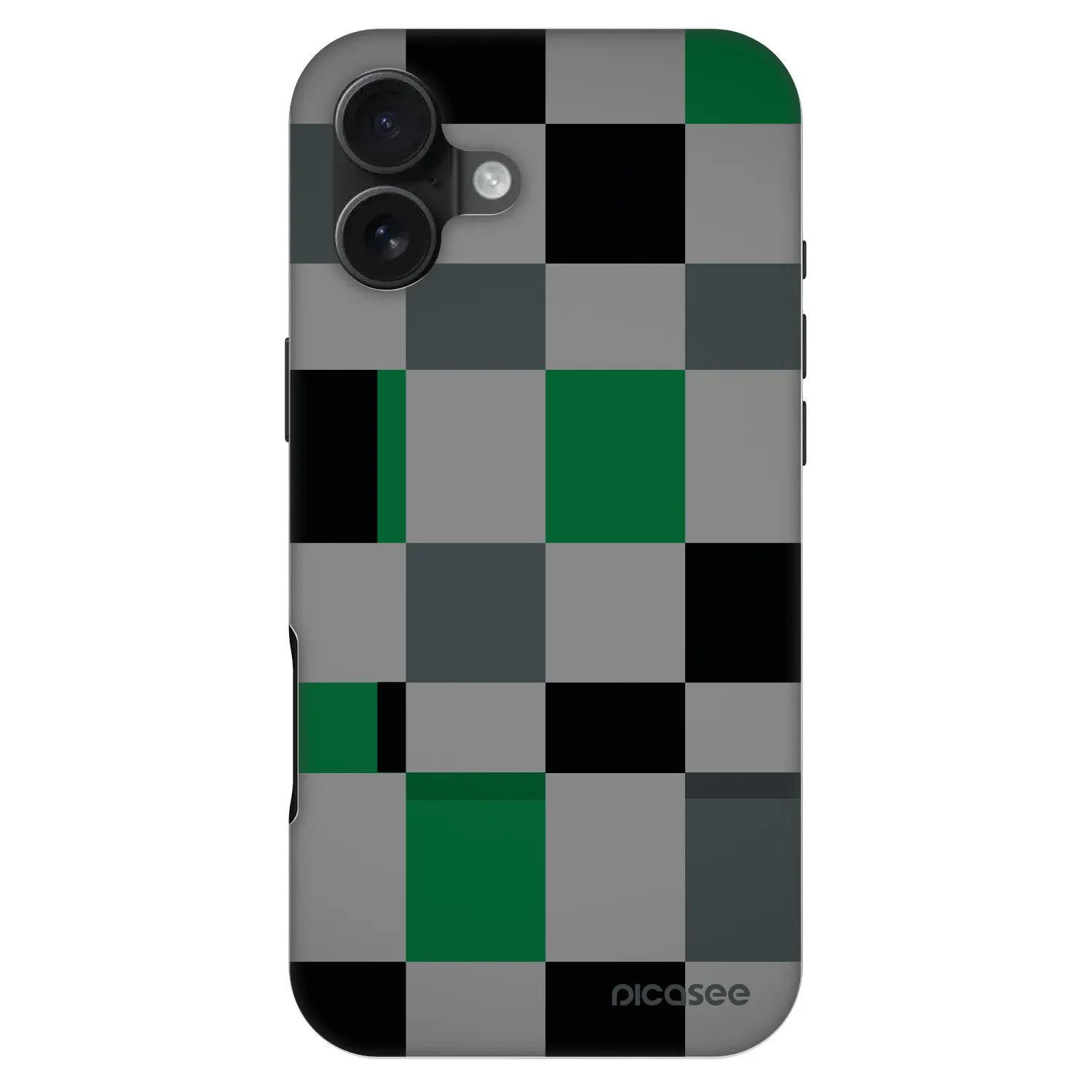 Picasee Fashion Case MagSafe Apple iPhone 16 Plus - Block Grid