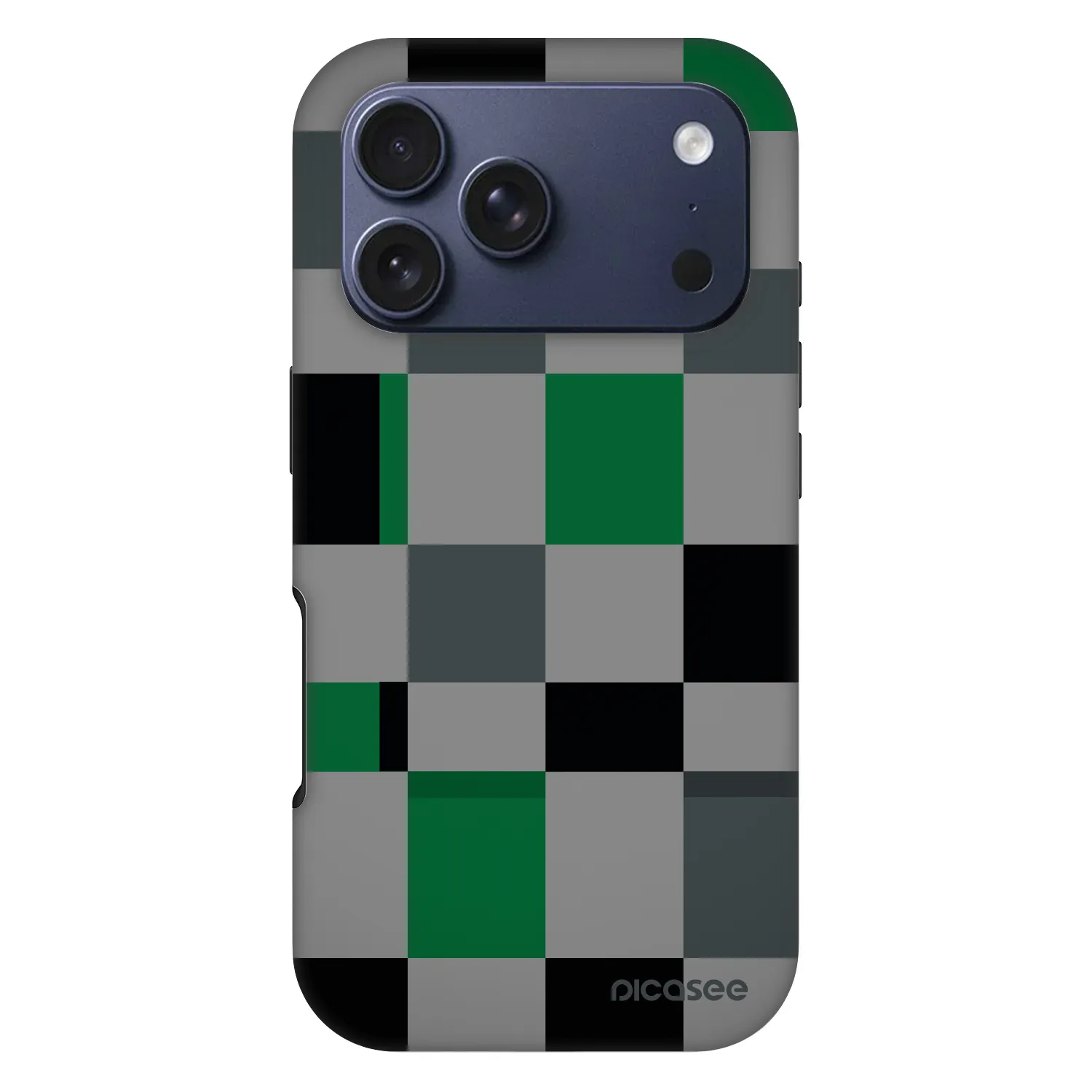 Picasee Fashion Case MagSafe Apple iPhone 17 Pro - Block Grid