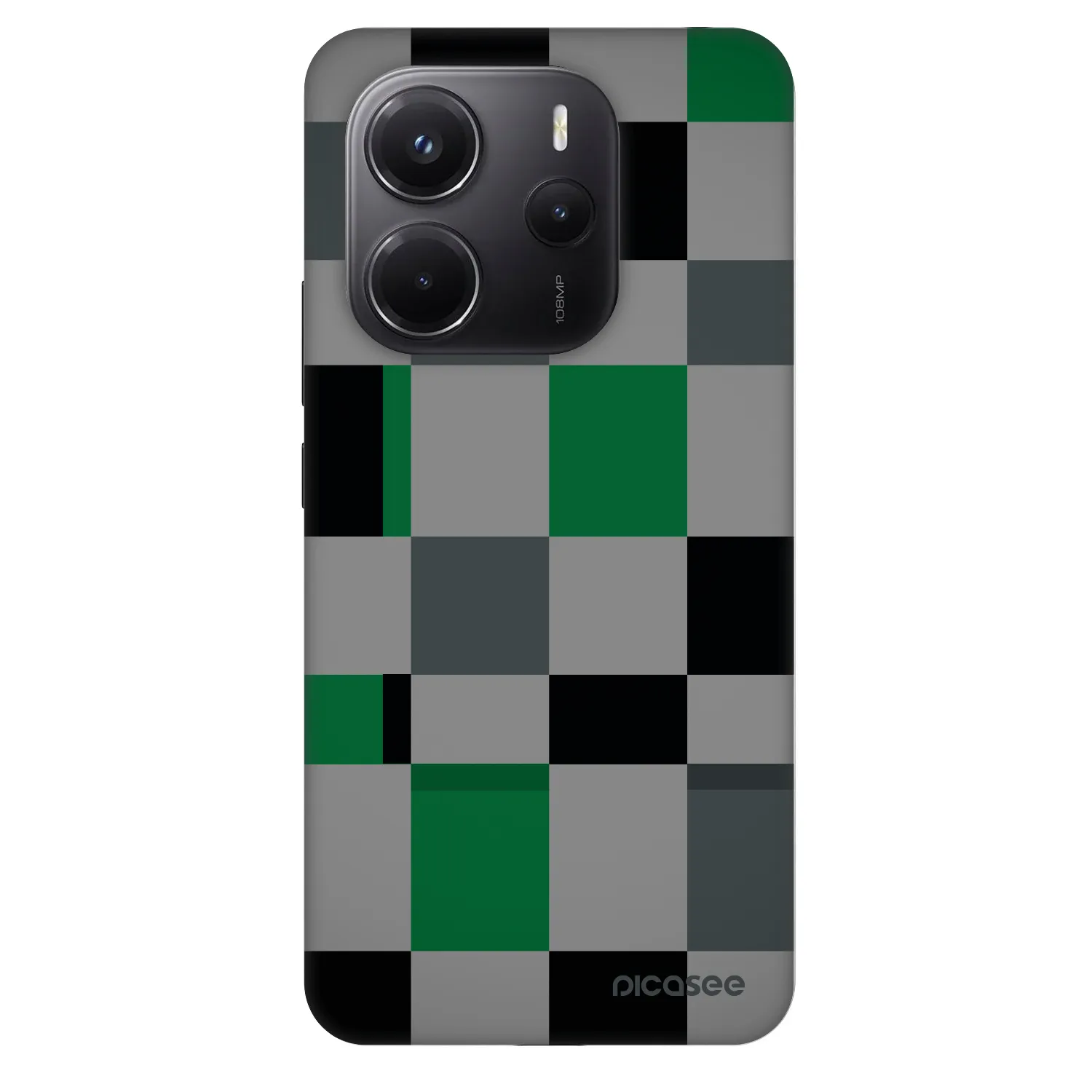 Picasee Fashion Case Xiaomi Redmi Note 14 4G - Block Grid