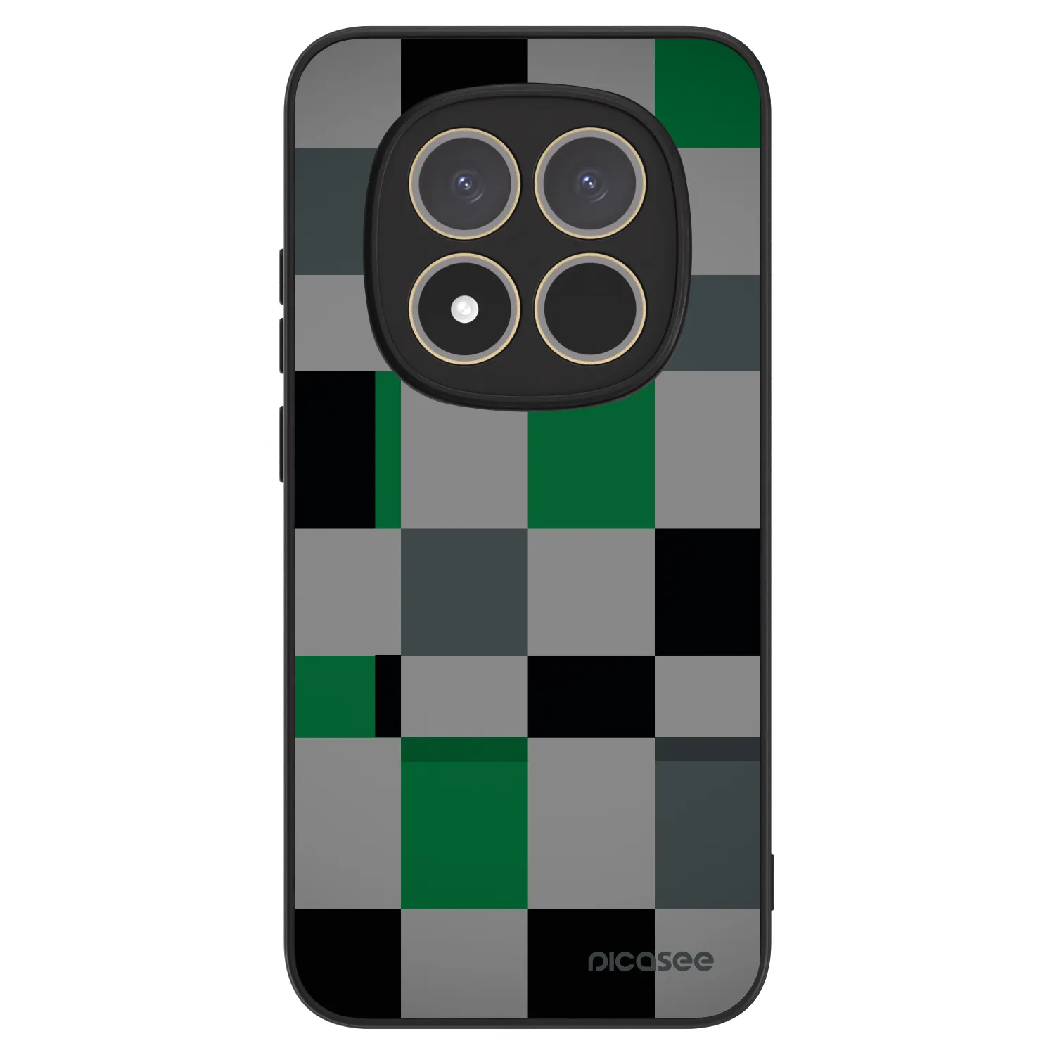 Picasee ULTIMATE CASE Xiaomi Redmi Note 15 Pro 4G - készülékre - Block Grid