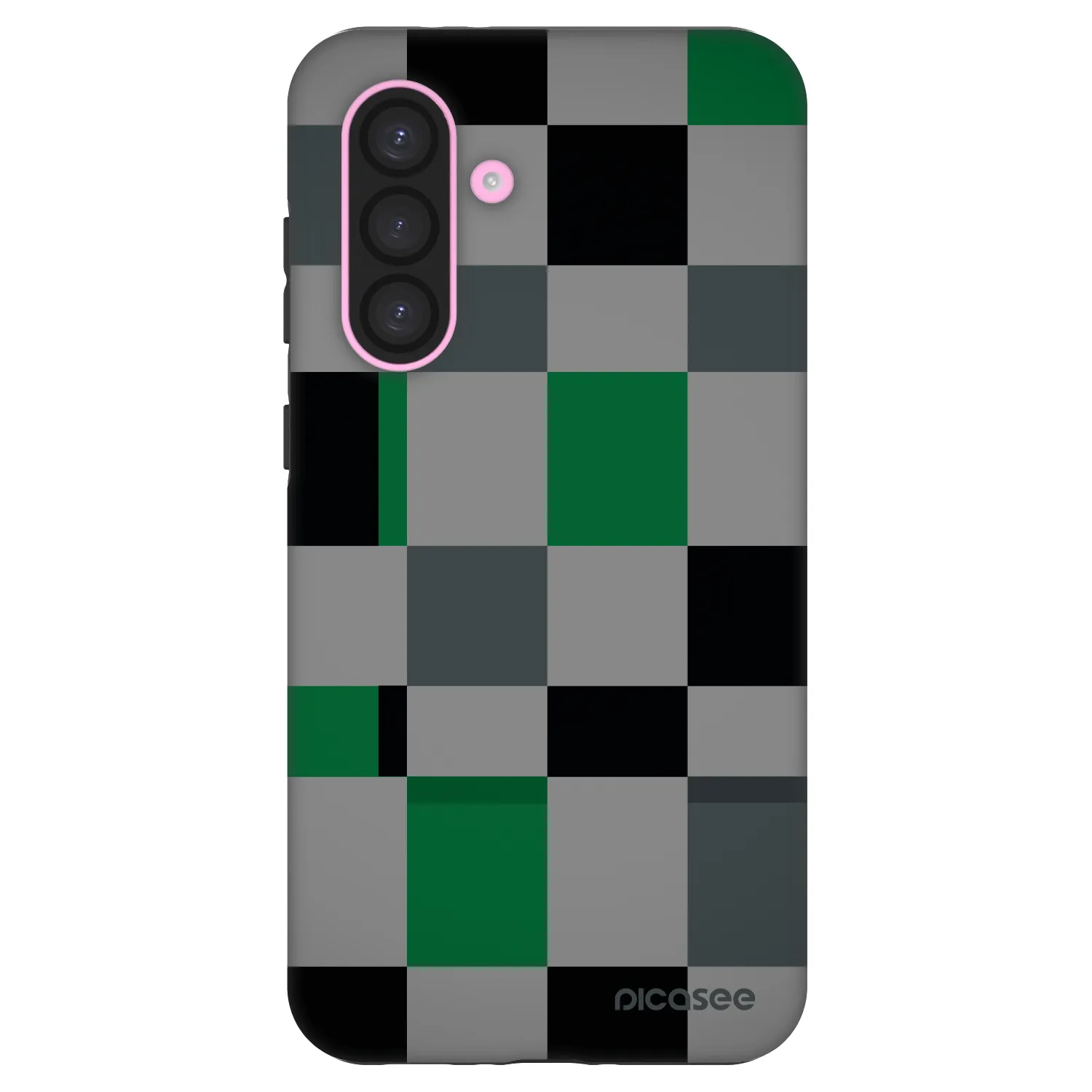 Picasee Fashion Case Samsung Galaxy A56 5G A566B - Block Grid