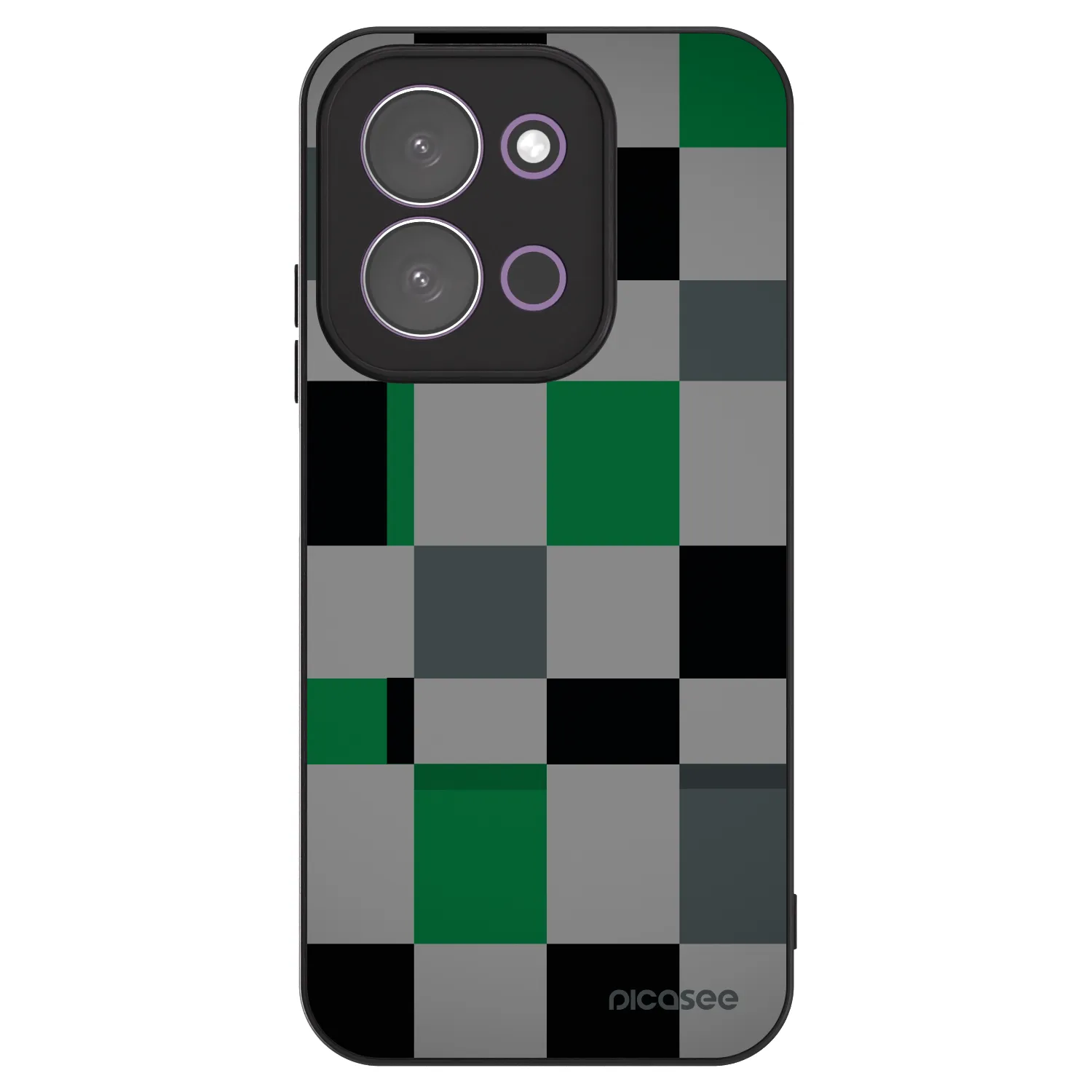 Picasee ULTIMATE CASE Xiaomi Redmi 15C 5G - készülékre - Block Grid