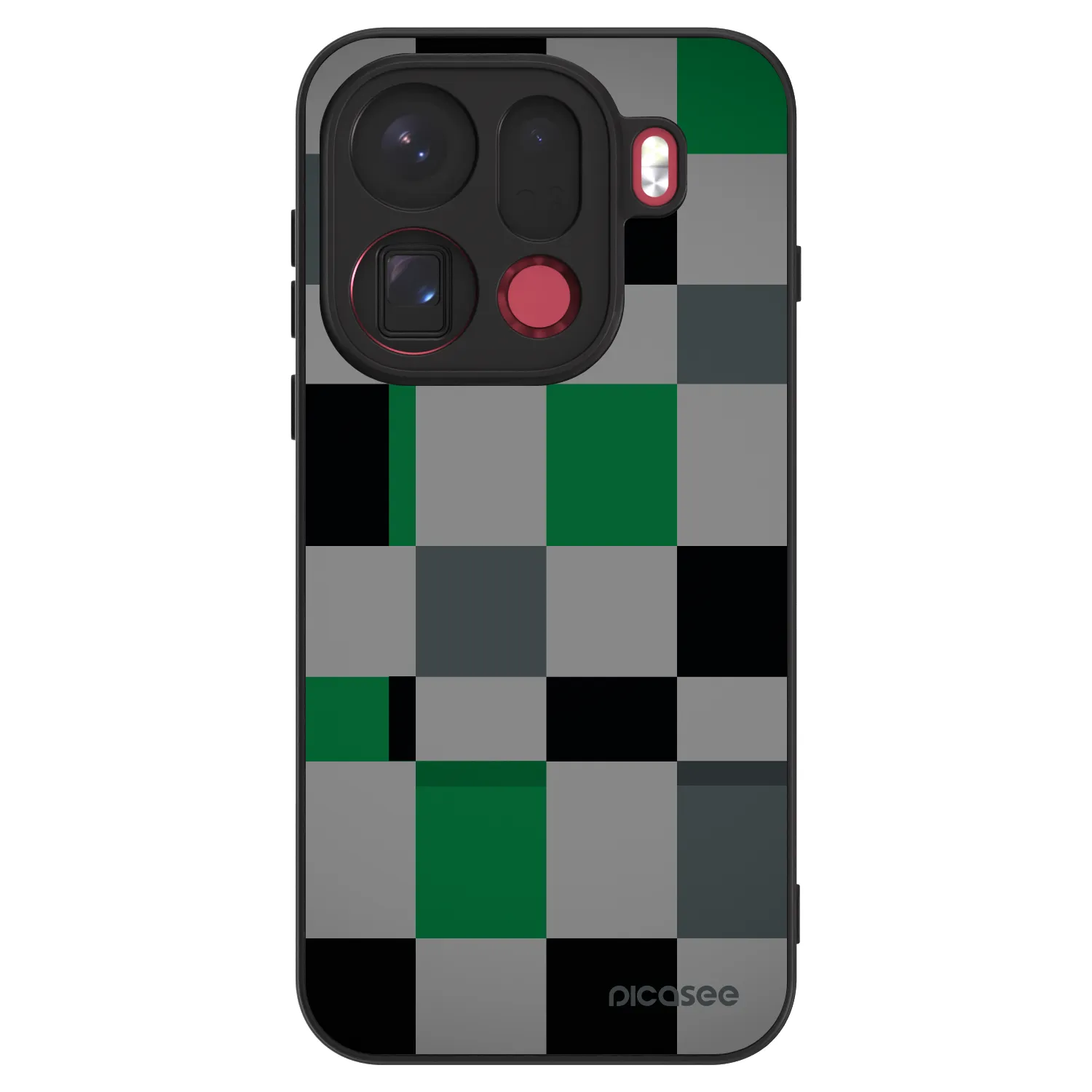 Picasee ULTIMATE CASE OPPO Find X9 Pro - készülékre - Block Grid