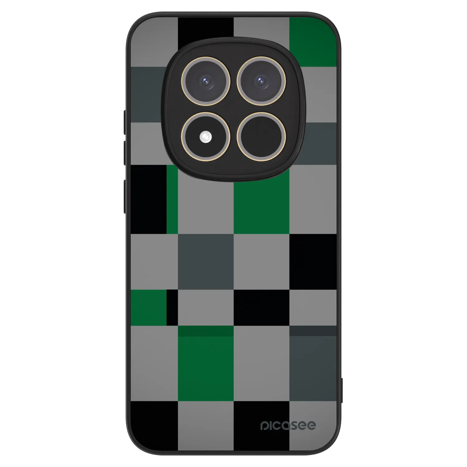 Picasee ULTIMATE CASE Xiaomi Redmi Note 15 Pro 5G - készülékre - Block Grid