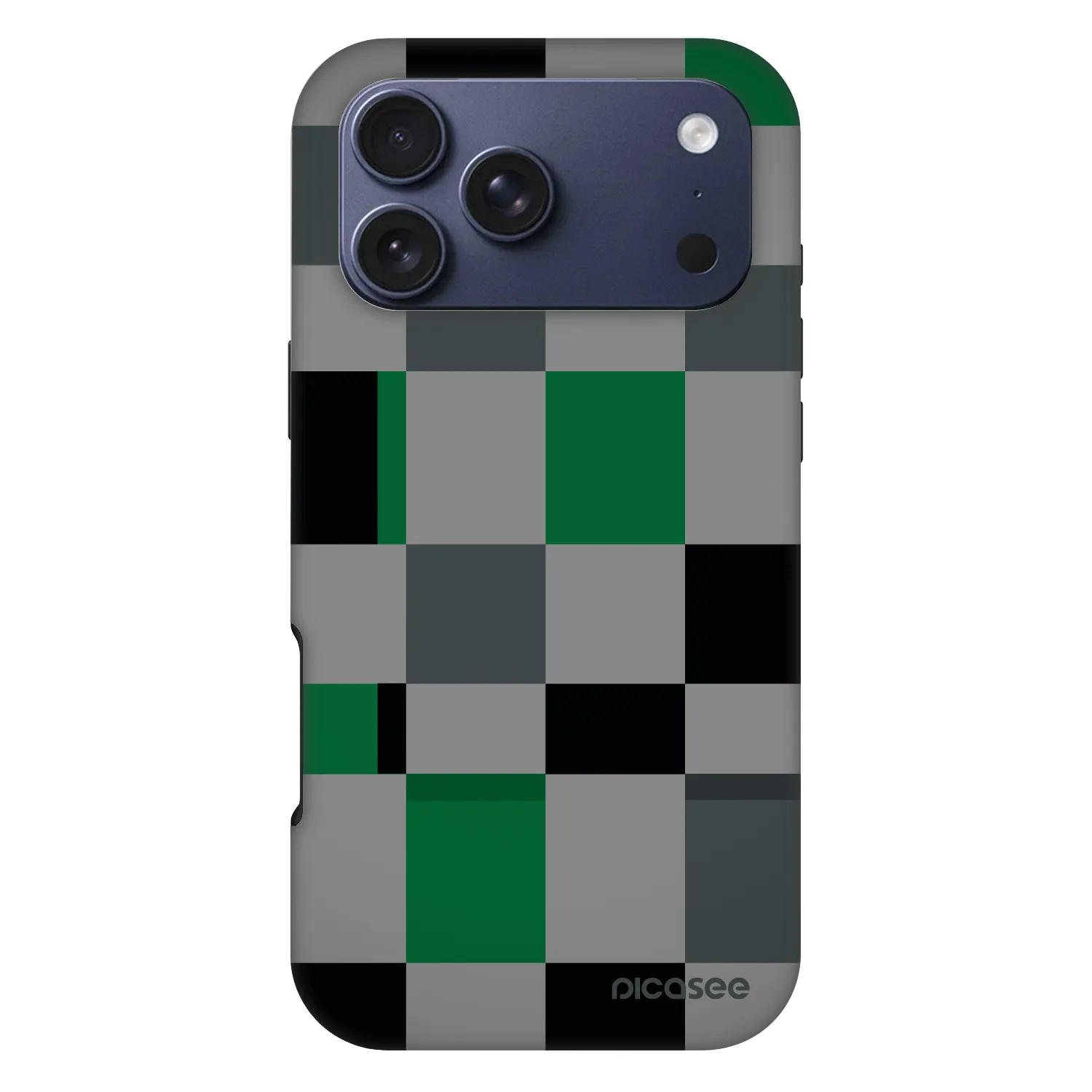 Picasee Fashion Case MagSafe Apple iPhone 18 Pro Max - Block Grid
