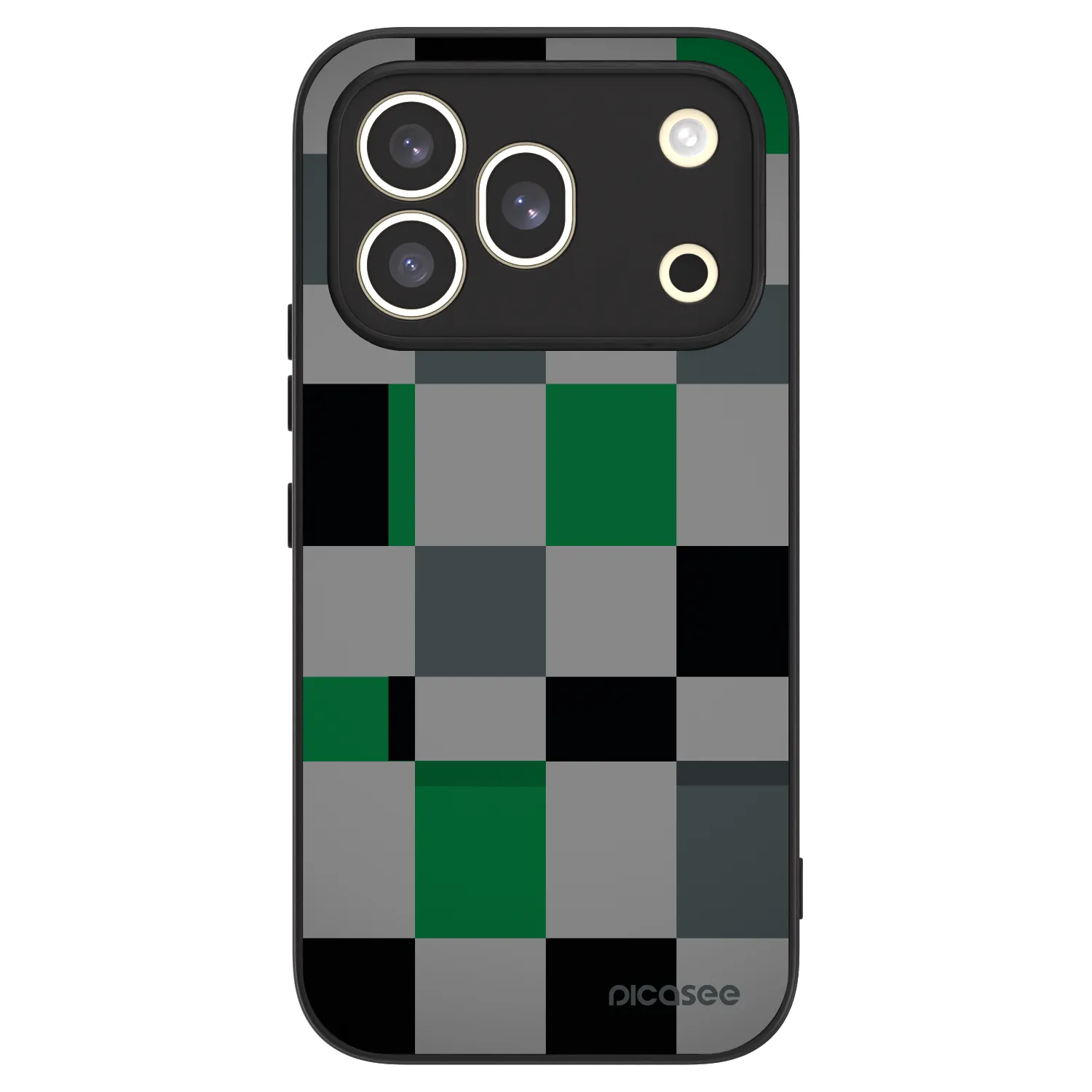 Picasee ULTIMATE CASE Honor 600 Pro - készülékre - Block Grid