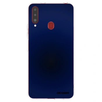 Picasee átlátszó szilikon tok az alábbi mobiltelefonokra Samsung Galaxy A20s - Deep Ocean