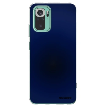 Picasee átlátszó szilikon tok az alábbi mobiltelefonokra Xiaomi Redmi Note 10 Pro - Deep Ocean