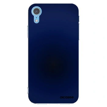 Picasee átlátszó szilikon tok az alábbi mobiltelefonokra Apple iPhone XR - Deep Ocean