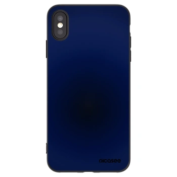 Picasee fekete szilikon tok az alábbi mobiltelefonokra Apple iPhone XS Max - Deep Ocean