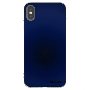 Picasee átlátszó szilikon tok az alábbi mobiltelefonokra Apple iPhone XS Max - Deep Ocean