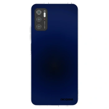Picasee átlátszó szilikon tok az alábbi mobiltelefonokra Xiaomi Poco M3 Pro 5G - Deep Ocean