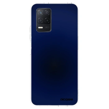 Picasee átlátszó szilikon tok az alábbi mobiltelefonokra Realme 8 5G - Deep Ocean