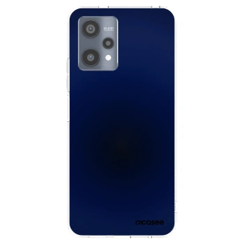 Picasee átlátszó szilikon tok az alábbi mobiltelefonokra Realme 9 Pro 5G - Deep Ocean