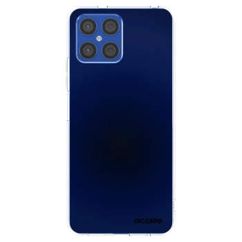 Picasee átlátszó szilikon tok az alábbi mobiltelefonokra Honor X8 4G - Deep Ocean