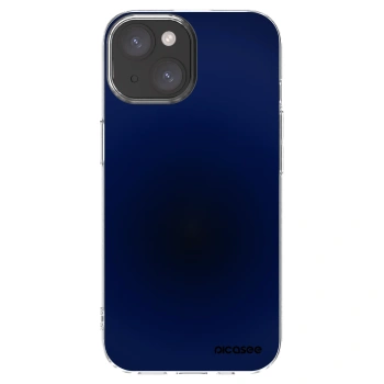 Picasee átlátszó szilikon tok az alábbi mobiltelefonokra Apple iPhone 15 - Deep Ocean