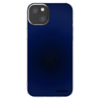 Picasee átlátszó szilikon tok az alábbi mobiltelefonokra Apple iPhone 15 Plus - Deep Ocean
