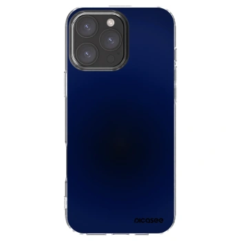 Picasee átlátszó szilikon tok az alábbi mobiltelefonokra Apple iPhone 16 Pro Max - Deep Ocean