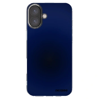 Picasee átlátszó szilikon tok az alábbi mobiltelefonokra Apple iPhone 16 Plus - Deep Ocean