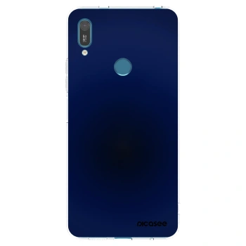 Picasee átlátszó szilikon tok az alábbi mobiltelefonokra Huawei Y7 2019 - Deep Ocean