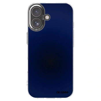 Picasee átlátszó szilikon tok az alábbi mobiltelefonokra Apple iPhone 17 - Deep Ocean