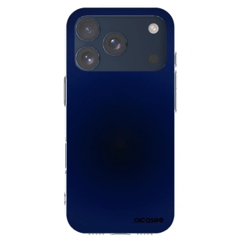 Picasee átlátszó szilikon tok az alábbi mobiltelefonokra Apple iPhone 17 Pro - Deep Ocean