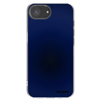 Picasee átlátszó szilikon tok az alábbi mobiltelefonokra Apple iPhone 17e - Deep Ocean